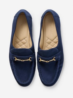 Melanie Suede Loafers