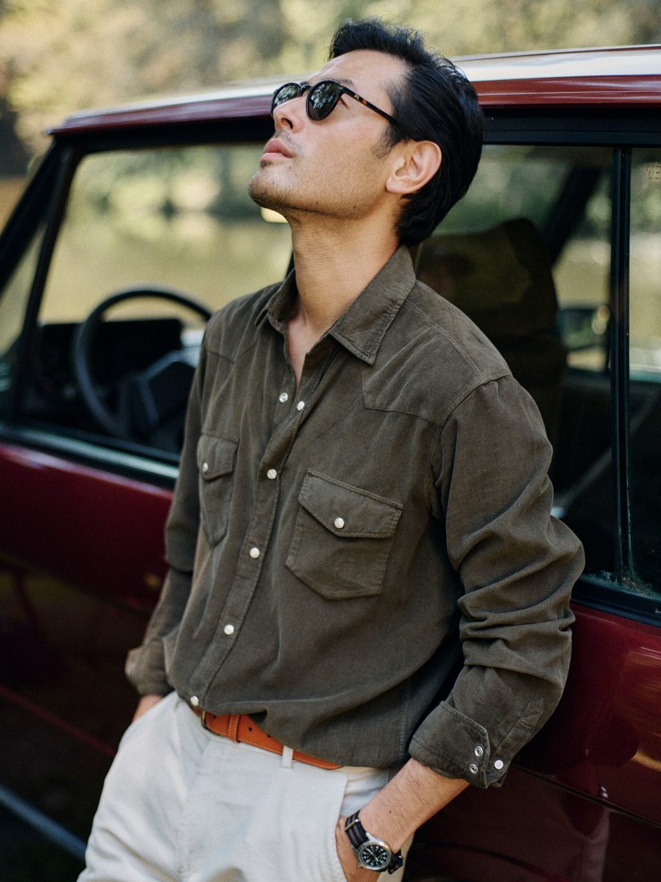 Ace High Woven Cord Shirt