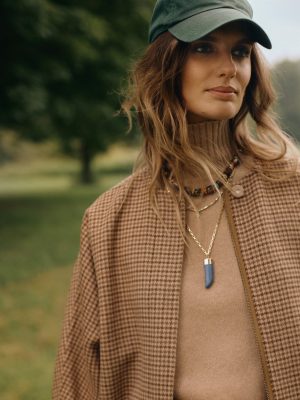 Bora Cape in Glen Plaid