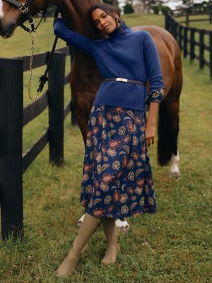 Belle Dress in Paisley Canopy