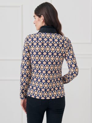 Betty Shirt in Neo Parcheesi