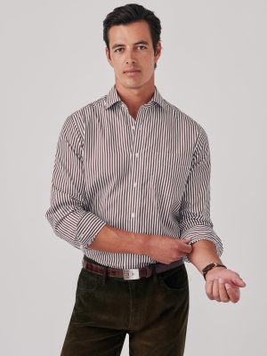 Club Classic Fit Shirt in Bengal Stripe