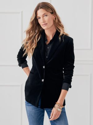 Lainie Velvet Blazer