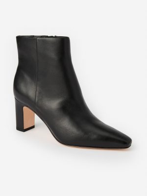Eden Leather Ankle Booties
