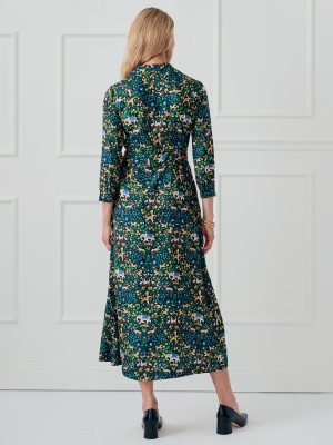 Freda Dress in Savanna Blooms