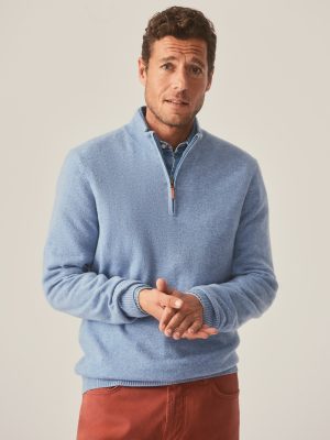 Henry Cashmere 1/4 Zip