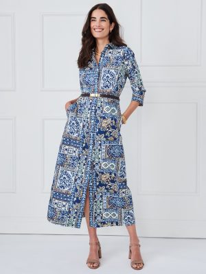 Kailyn Maxi Dress in Floral Pastiche Edge
