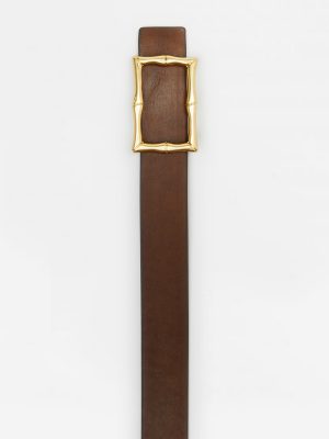 Lina Reversible Leather Belt