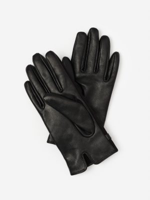 Maria Leather & Suede Gloves