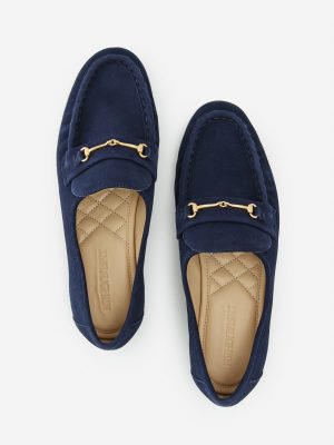 Melanie Suede Loafers