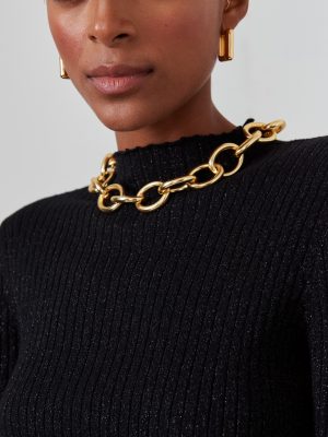 Neve Metallic Sweater