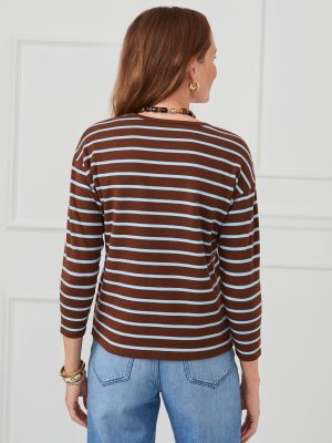 Nico Tee in Blazer Stripe