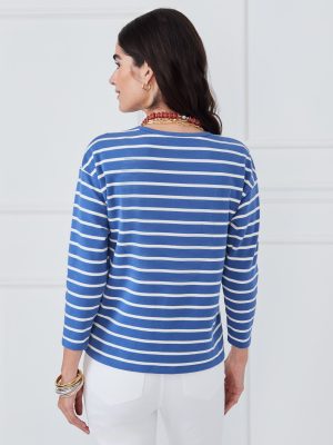 Nico Tee in Blazer Stripe