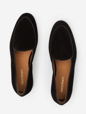 Oskar Suede Belgian Loafers