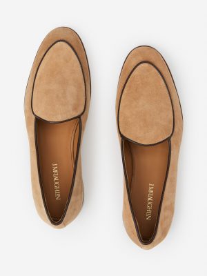 Oskar Suede Belgian Loafers
