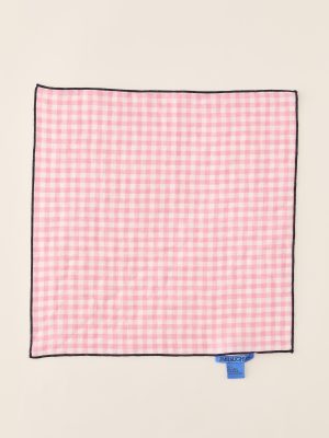 Linen Pocket Square in Gingham