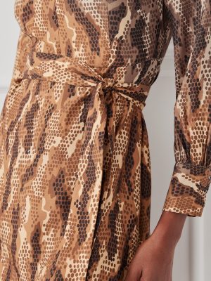 Portia Dress in Grasslands