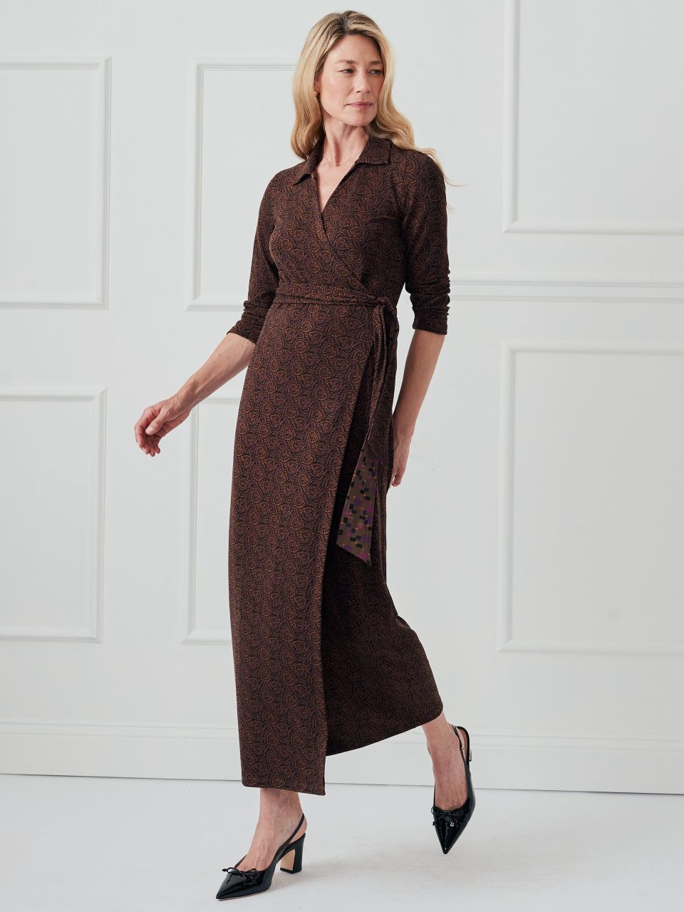 Ruthie Reversible Dress in Block Party Paisley