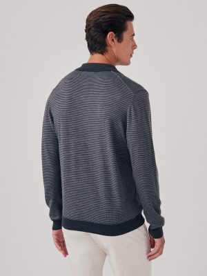 Savona Polo Sweater in Stripe