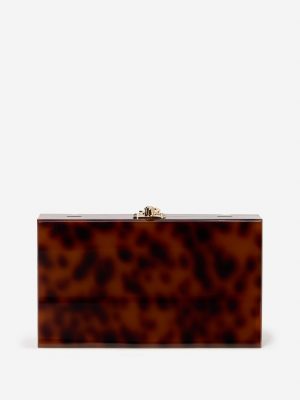 Talia Clutch in Tortoise