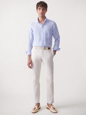 Taylor Straight-Fit Chino in Italian Twill