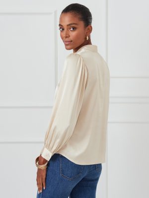 Vienna Satin Blouse