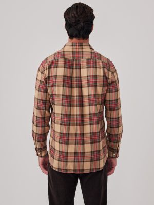 Glenmere Classic Fit Flannel Shirt in Plaid