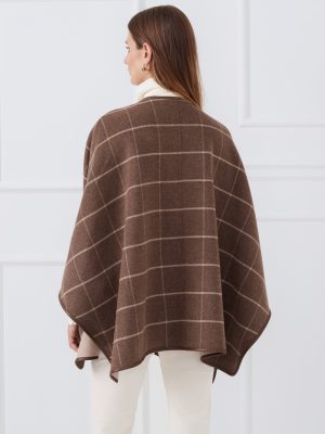 Winifred Cape in Plaid