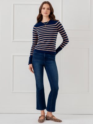 Zosia Cashmere Sweater in Stripe
