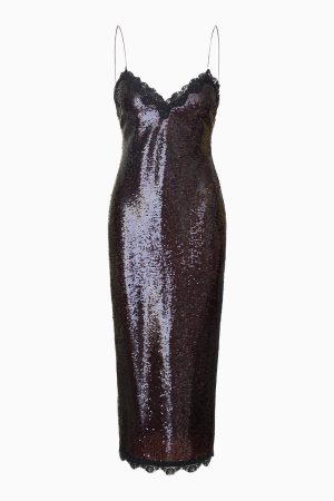 Verelith Sequin Midi Dress